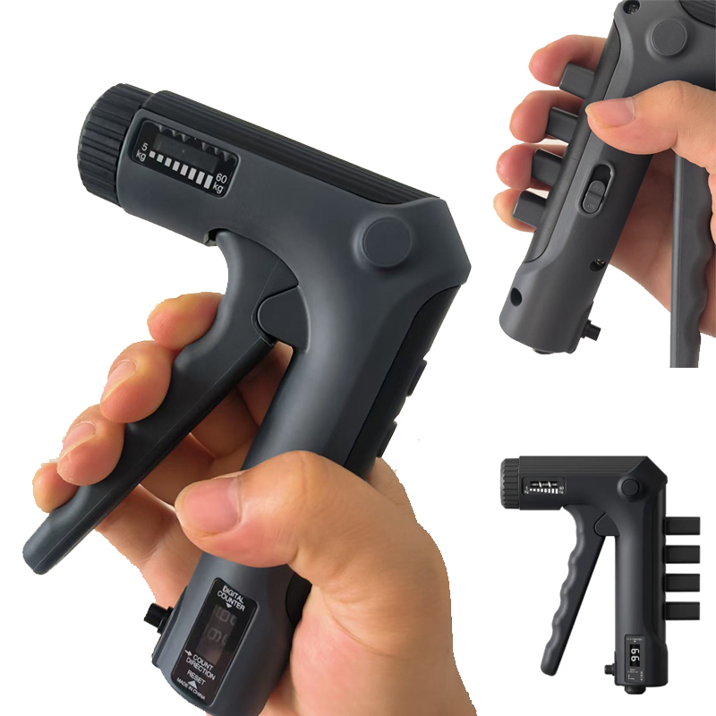 Grip Strengthener Hand - 5-60kg Adjustable Hand Grip With Five