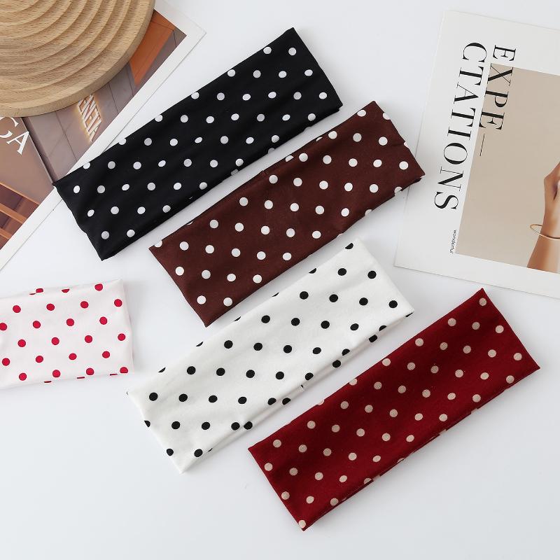 Polka Dot Yoga Elastic Headban - đánh giá và giá J-Yoga Fitness
