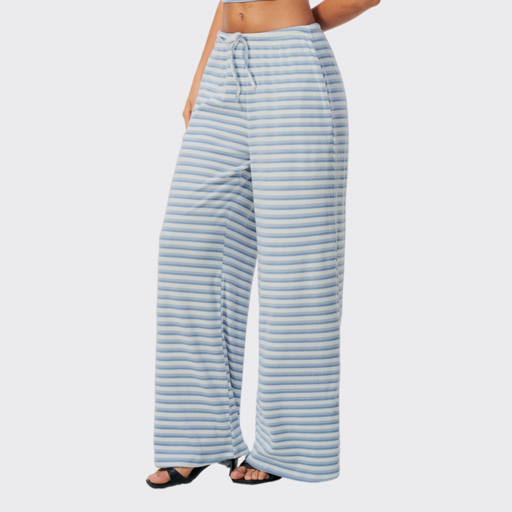 Women's Striped Yoga Bell Bott - đánh giá và giá J-Yoga Fitness