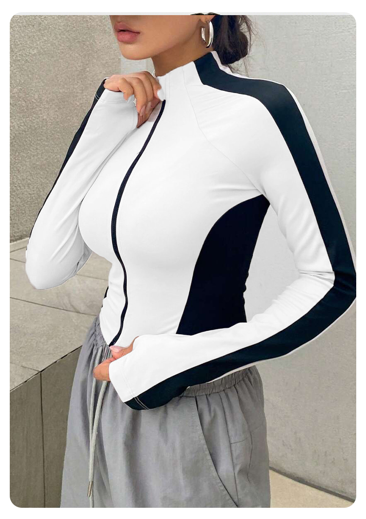 Yoga Clothes Stand Up Collar J - đánh giá và giá Yoga In Fitness