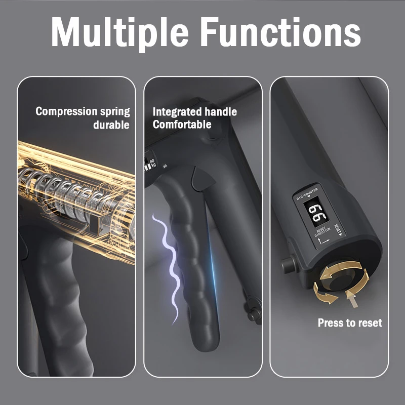 5-60kg Adjustable Hand Grip Wi - đánh giá và giá Grip Strengthener Hand